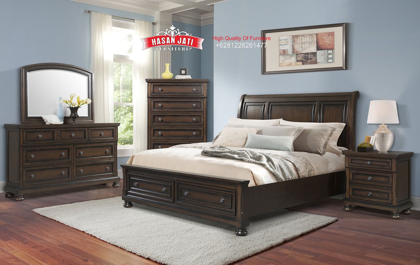 Tempat Tidur Klasik, Bedroom Set Mewah