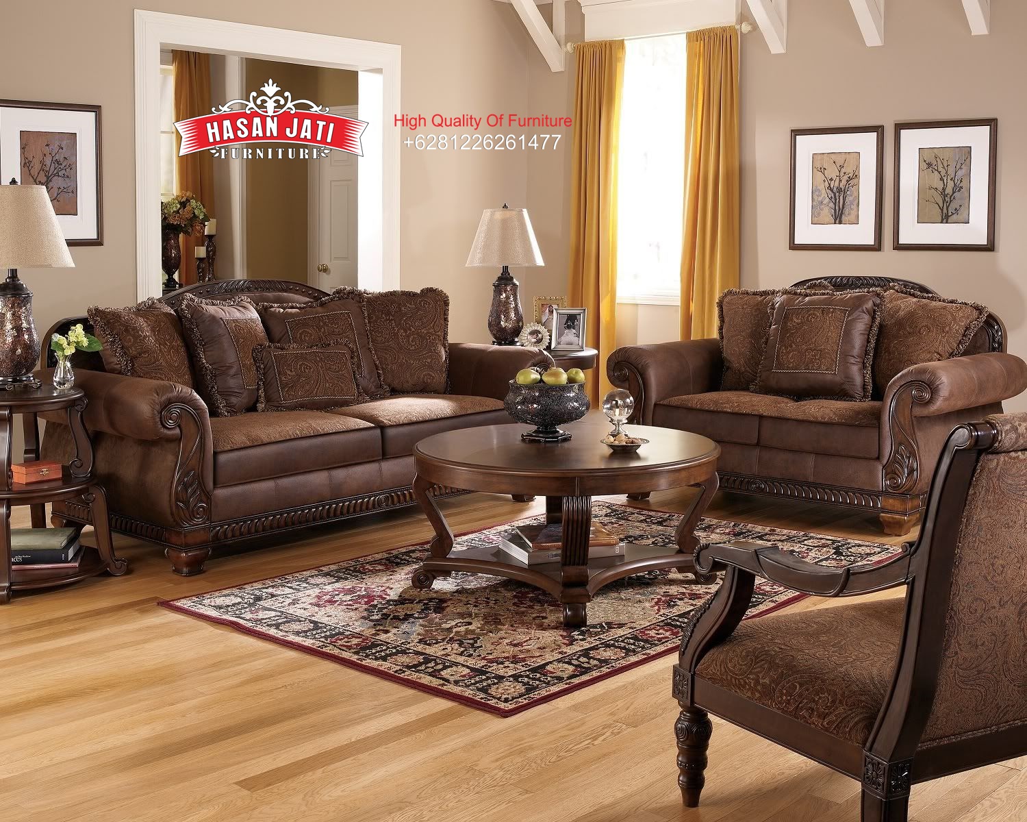 Kursi Tamu Jati Terbaru, Set Sofa Tamu Mewah Klasik, Jual Sofa Tamu Klasik, Sofa Tamu Kayu, Harga Sofa Tamu Kayu Jati,