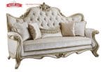 Sofa 3 Dudukan Warna Champagne Set Sofa Klasik Mewah