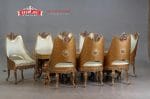 Set Meja Makan Klasik Mewah Giacomo Style Formasi 8 Kursi