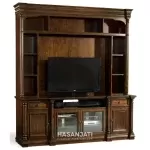 Meja Bufet TV Kayu Jati Leesburg