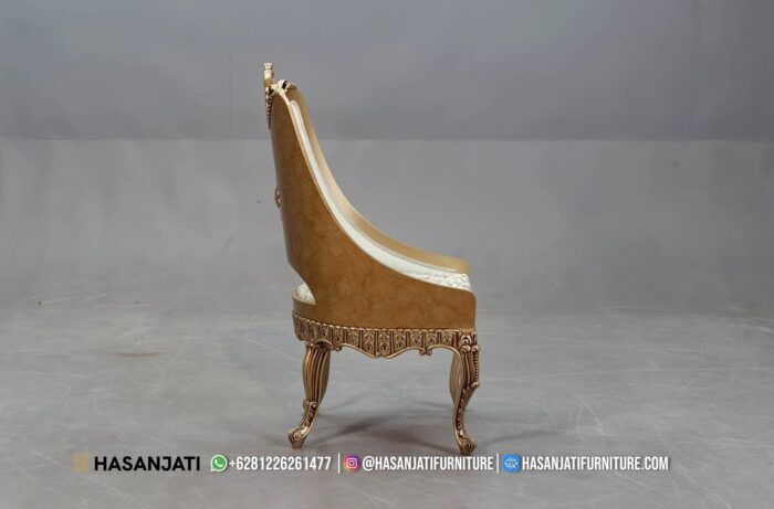 Detail Samping Kursi Makan Giacomo Style