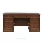 Meja Kantor Direktur Brayton Kayu Jati - Gambar 4