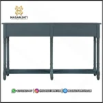 Meja Konsol Branson Navy Dua Laci Jepara - Gambar 5