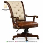 Kursi Kantor Direktur Mewah Hidrolik Grand Palais Desk Chair