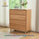 Set Kamar Tidur Scandinavian Minimalist Modern - Gambar 4