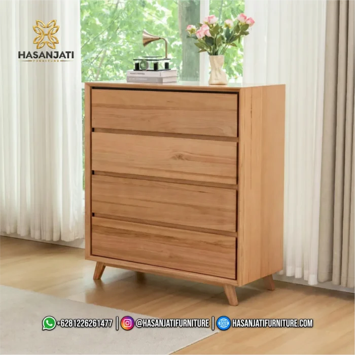 Set Kamar Tidur Scandinavian Minimalist Modern - Gambar 4