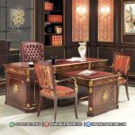 Meja Direktur Mewah Kabinet Samping Laci File Donatello Empire Credenza