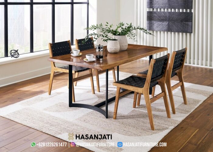 Detail Kaki Meja Besi Model Kotak Dengan Palang Penghubung Bawah Melengkung