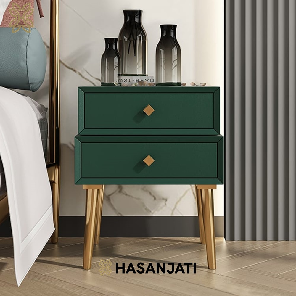 Meja nakas jati modern nightstand minimalis kamar tidur