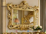 Set Meja Konsol Mewah Bernadette Antique Gold Jepara - Gambar 4