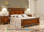 Set Kamar Tidur Jati Aida Italian Luxury - Gambar 2